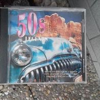 Fifties - "Legends", 20 Erfolgs-Hits der "50er-Jahre - gut erhaltene CD,