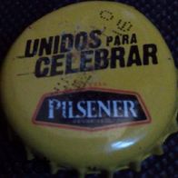 Ecuador Pilsener Unidos Celebrar Promotion 2018 in GROSS Kronkorken Bier Kronenkorken