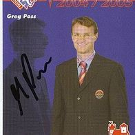 Greg Poss - Ice Tigers Nürnberg 04/05 - DEL Iserlohn Adler Mannheim DEB