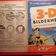 Top Comic Raritat: " Tor und Chee-Chee" erstes 3 D Bilder-Heft, .. guter Zust. (-2-)