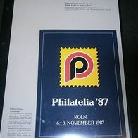 Philatelia-Belegmappe mit 16 Sonderblättern.......