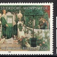BRD / Bund 1989 100 Jahre Künstlerdorf Worpswede MiNr. 1430 postfrisch