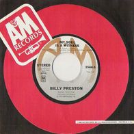 Billy Preston - Nothing From Nothing / My Soul Is A Witness -7"- A&M 1544 S (US)1973