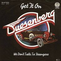 7"DUESENBERG · Get It On (RAR 1979)