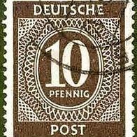 020 Deutsche Post, Wert 10 Pfennig