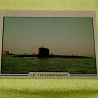 Le Triomphant (U-Boot) - Infokarte über