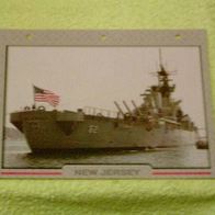 New Jersey (Schlachtschiff) - Infokarte über