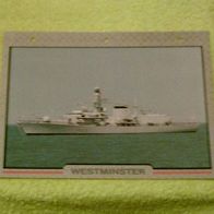 Westminster (Fregatte) - Infokarte über