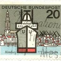 002 Deutsche Bundespost, Wert 20 - 775 Jahre Hafen Hamburg