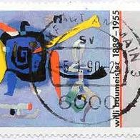 026 Deutsche Bundespost, Wert 60 - Willi Baumeister 1889-1955