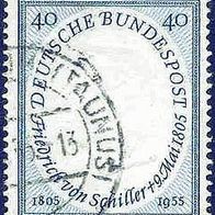 118 Deutsche Bundespost, Wert 40 - Friedrich von Schiller