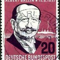 134 Deutsche Bundespost, Wert 20 - Albert Ballin