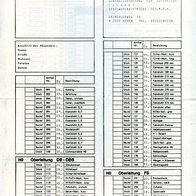 Preisliste Sommerfeldt Modelleisenbahn 1983 ÖBB model railway Zug Modellbahn AUT