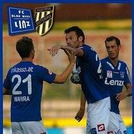 PRG FC Blau-Weiß Linz - SC Austria Lustenau 24.8.12 BW SK VÖEST VOEST Stahl ÖST