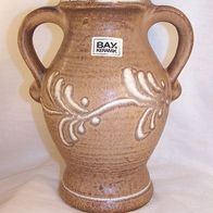 Bay Keramik Doppelhenkel-Vase , 60er J.