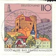 152 Deutschland, Wert 110 - 1000 Jahre Bad Frankenhausen