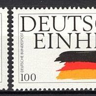 BRD / Bund 1990 Deutsche Einheit MiNr. 1477 - 1478 postfrisch