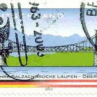 187 Deutschland, Wert 55 - 100 Jahre Salzachbrücke Laufen-Oberndorf