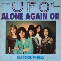 7"UFO · Alone Again Or (RAR 1977)