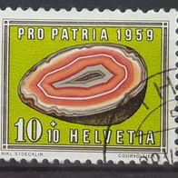 Schweiz gestempelt Michel Nr. 675 Pro Patria 1959
