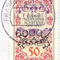 223 Deutsche Bundespost, Wert 50 - Rudolf Alexander Schröder