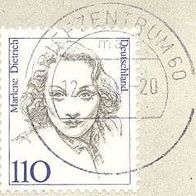 246 Deutschland, Wert 110 - Marlene Dietrich