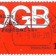 250 Deutschland, Wert 110 - 50 Jahre Deutscher Gewerkschaftsbund