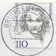 253 Deutschland, Wert 110 - Marlene Dietrich