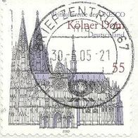 277 Deutschland, Wert 55 - Kölner Dom - Weltkulturerbe der UNESCO