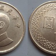 Taiwan 1 Yuan 2013 ## N2