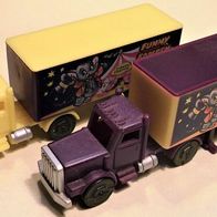 Ü-Ei Auto 1998 - Funny Fanten Zirkus-Truck - beide Varianten