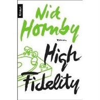 High Fidelity Nick Hornby Taschenbuch