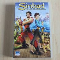 Sinbad Der Herr der sieben Meere Zeichentrickfilm VHS