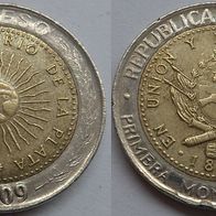 Argentinien 1 Peso 2009 ## C4