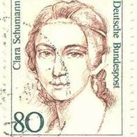 322 Deutsche Bundespost, Wert 80 - Clara Schumann