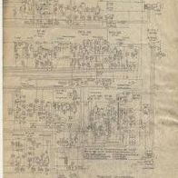 Schaltplan von einem Schwarz-Weis-Fernseher Typ 1506