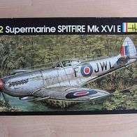 TOP!!! HELLER 282 Supermarine Spitfire Mk XVI E 1:72 in OVP!!!