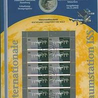 Numisblatt Deutschland 10 Euro 2004 mit Briefmarkenkleinbogen