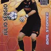 Adrenalyn Champions League 2010/11 Goal Stopper - Julio Sergio - AS Roma