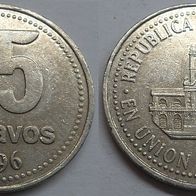 Argentinien 25 Centavos 1996 ## Be4