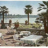 78462 Konstanz Inselhotel , Terrasse um 1948
