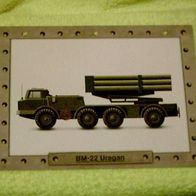 BM-22 Uragan (1975 - Russland) - Infokarte über