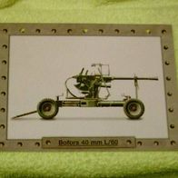 Bofors 40 mm L/60 (1936 - Schweden) - Infokarte über