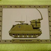 Green Archer (1967 - Deutschland/ GB) - Infokarte über