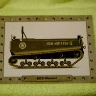 M29 Weasel (1943 - USA) - Infokarte über