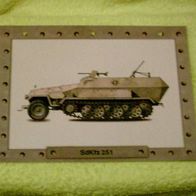 SdKfz 251 (1939 - Deutschland) - Infokarte über