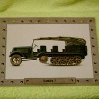 SdKfz 7 (1938 - Deutschland) - Infokarte über