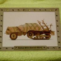 Somua MCG [S307(f)/ RG16] (1935 - Frankreich) - Infokarte über