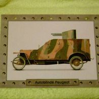 Autoblindé Peugeot (1914 - Frankreich) - Infokarte über