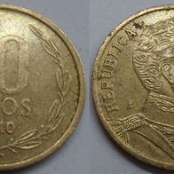 Chile 10 Pesos 2010 ## C4